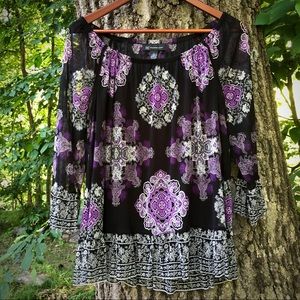 INC medallion flounce tip